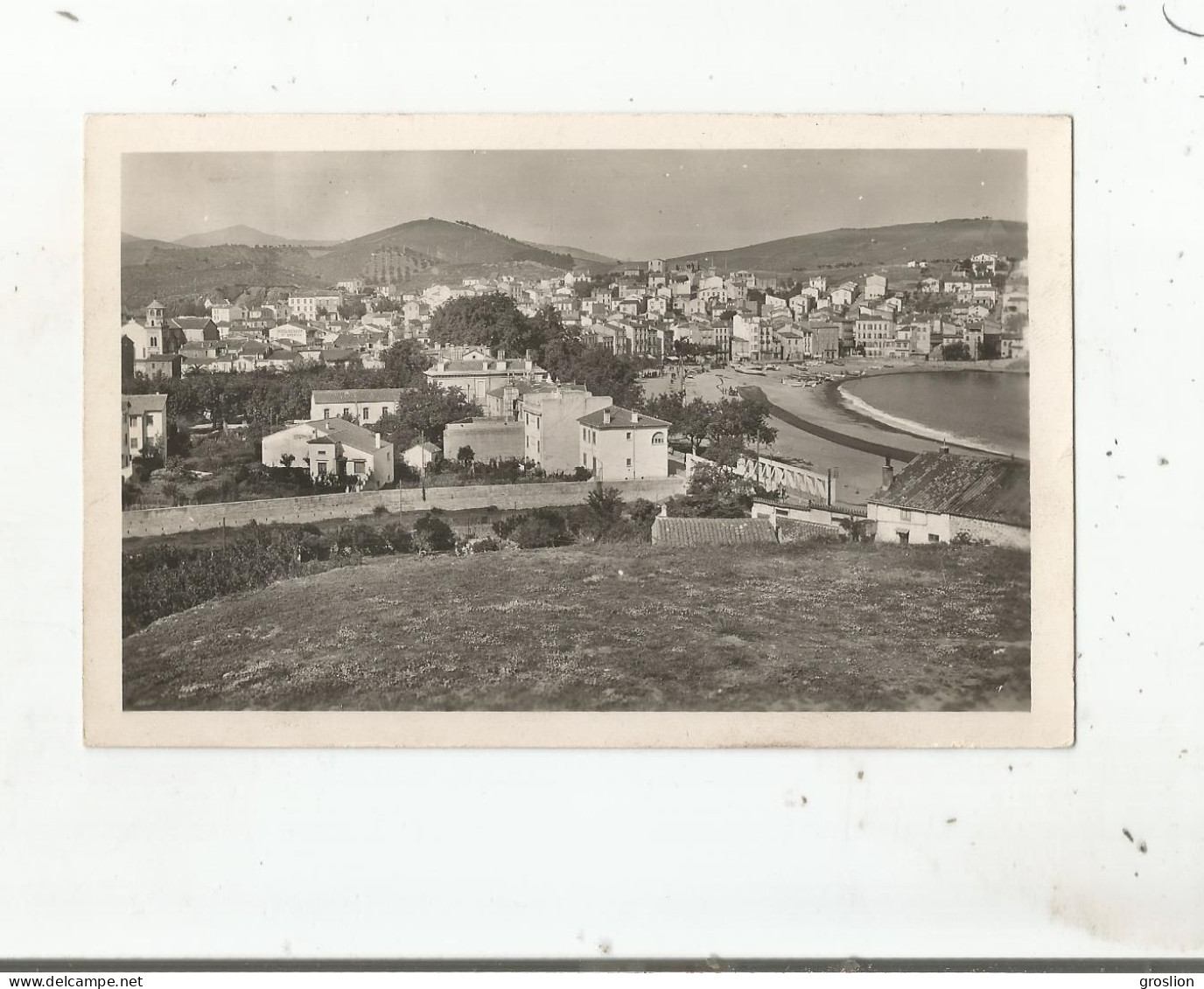 BANYULS SUR MER (PYRENEES ORIENTALES) 8 CARTE PHOTO VUE PANORAMIQUE - Banyuls Sur Mer