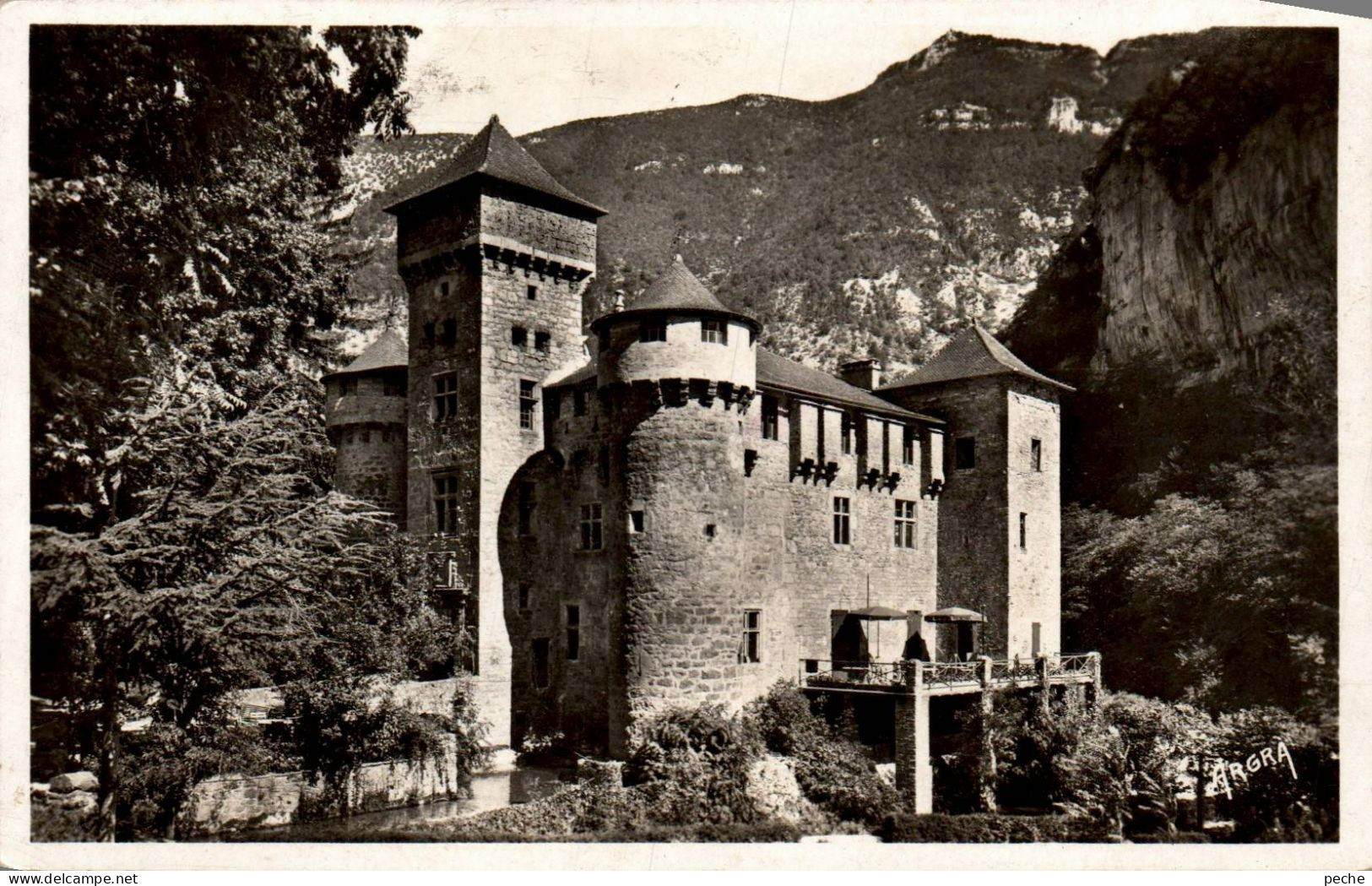 N°1062 W -cpsm Le Château De La Caze -gorges Du Tarn- - Kastelen