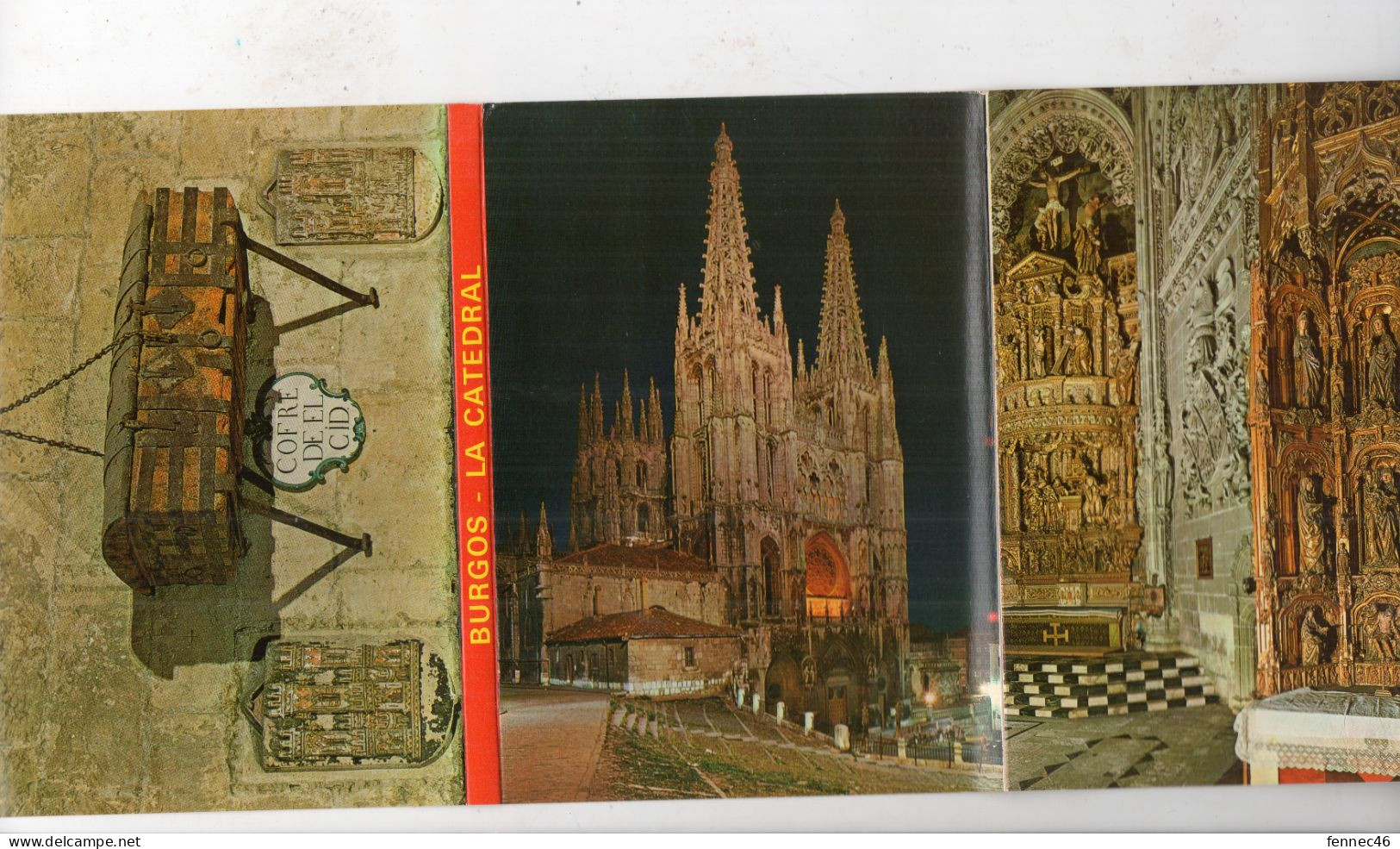 ESPAGNE - BURGOS - Dépliant Comprenant 12 Cartes Postales (CPM) - Burgos