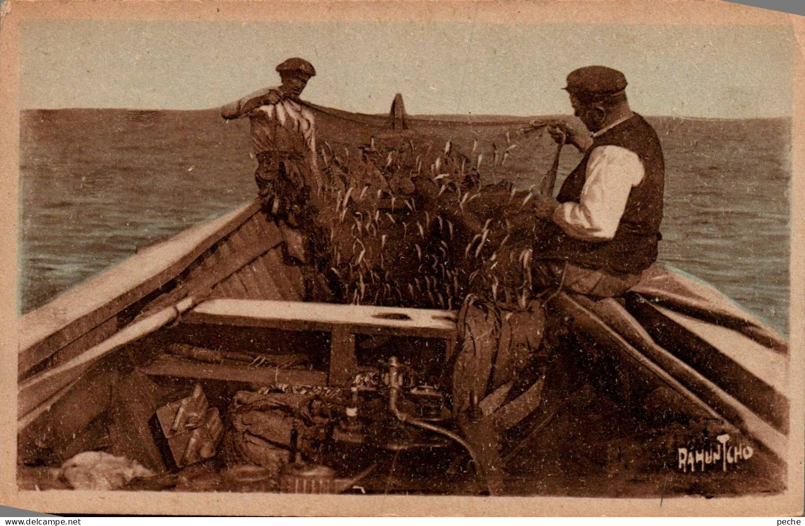 N°1065 W -cpa Pêcheurs De Sardines- - Fishing