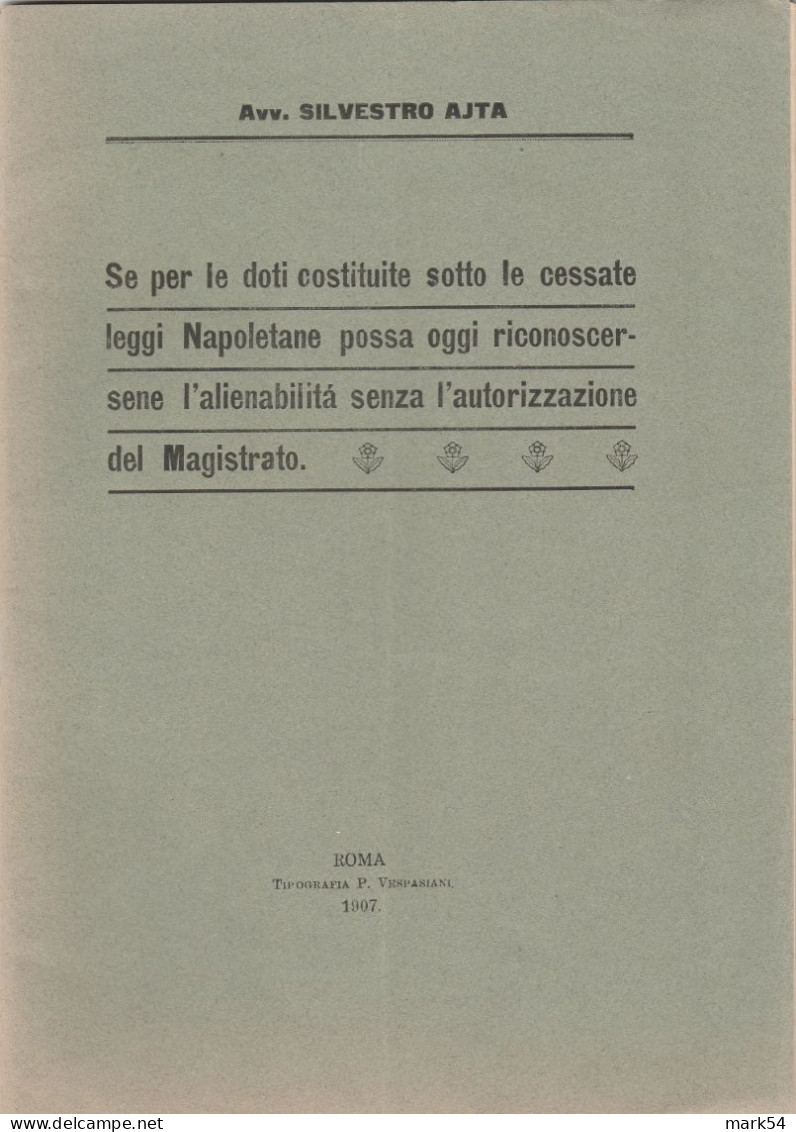 D 88 Floreale Coppia Del Cent. 2 Su Rivista Del 1907 - Poststempel