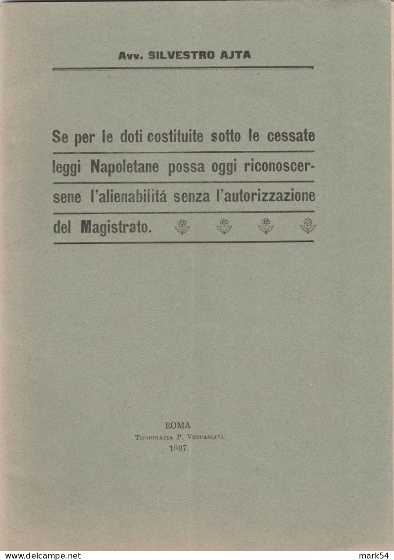 D 88 Floreale Coppia Del Cent. 2 Su Rivista Del 1907 - Marcophilie
