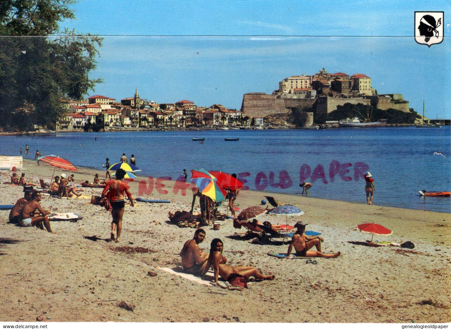 20- CALVI - VUE GENERALE PRISE DE LA PLAGE - Calvi