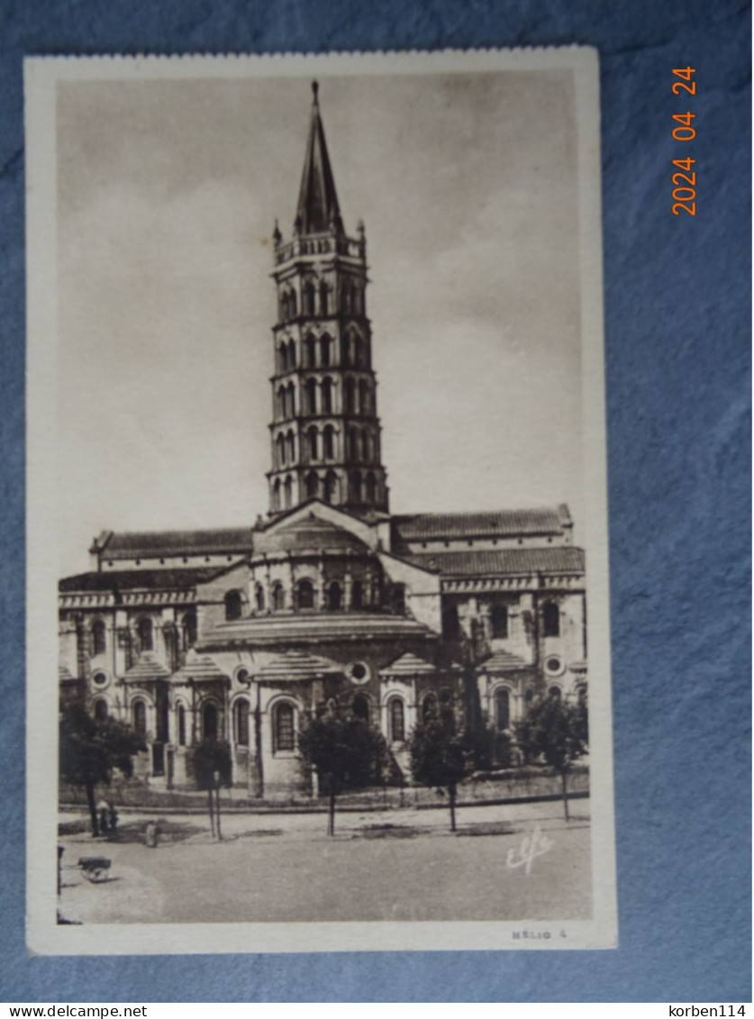 ABSIDE DE LA BASILIQUE SAINT SERNIN - Toulouse