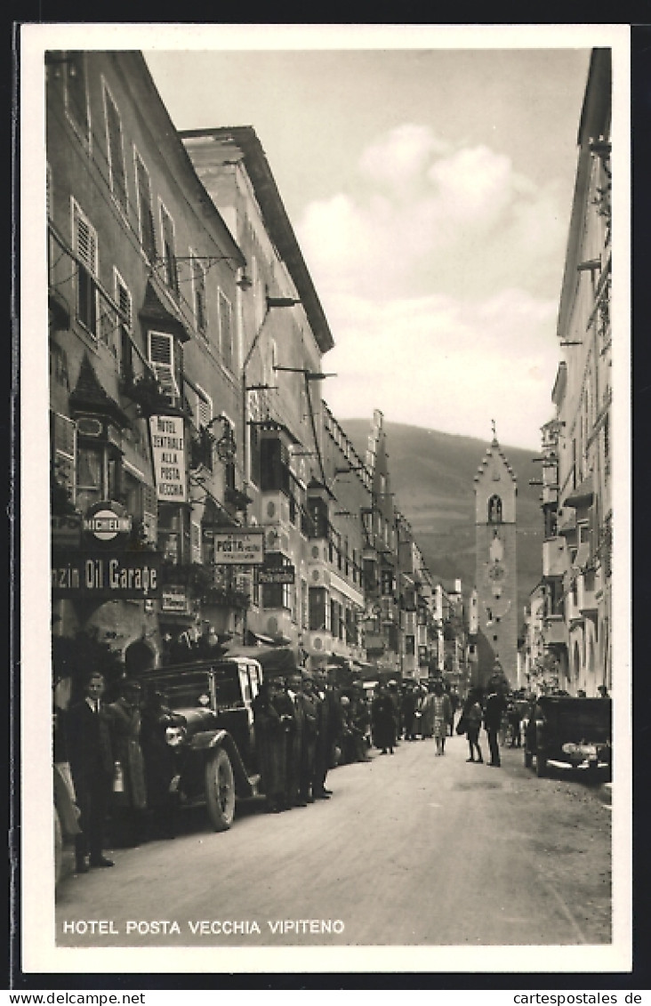 Cartolina Vipiteno, Hotel Posta Vecchia  - Autres & Non Classés