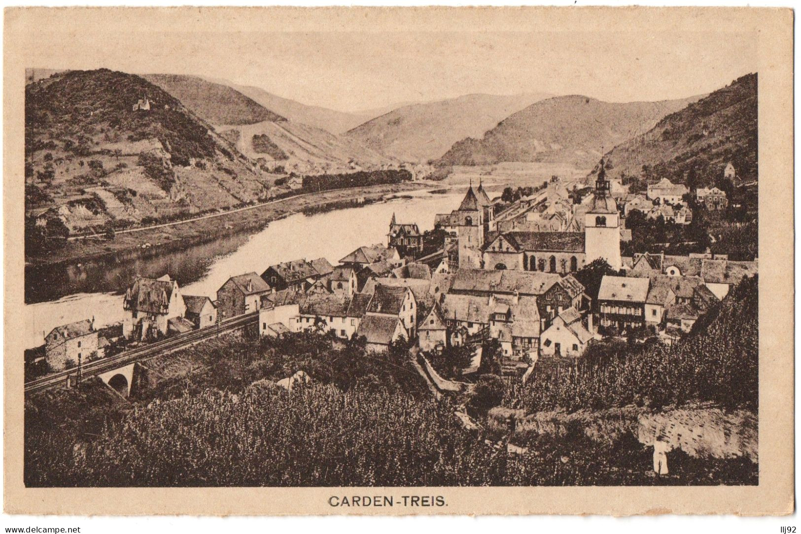 CPA Allemagne - Deutschland - CARDEN TREIS (Treis Karden) - Cochem