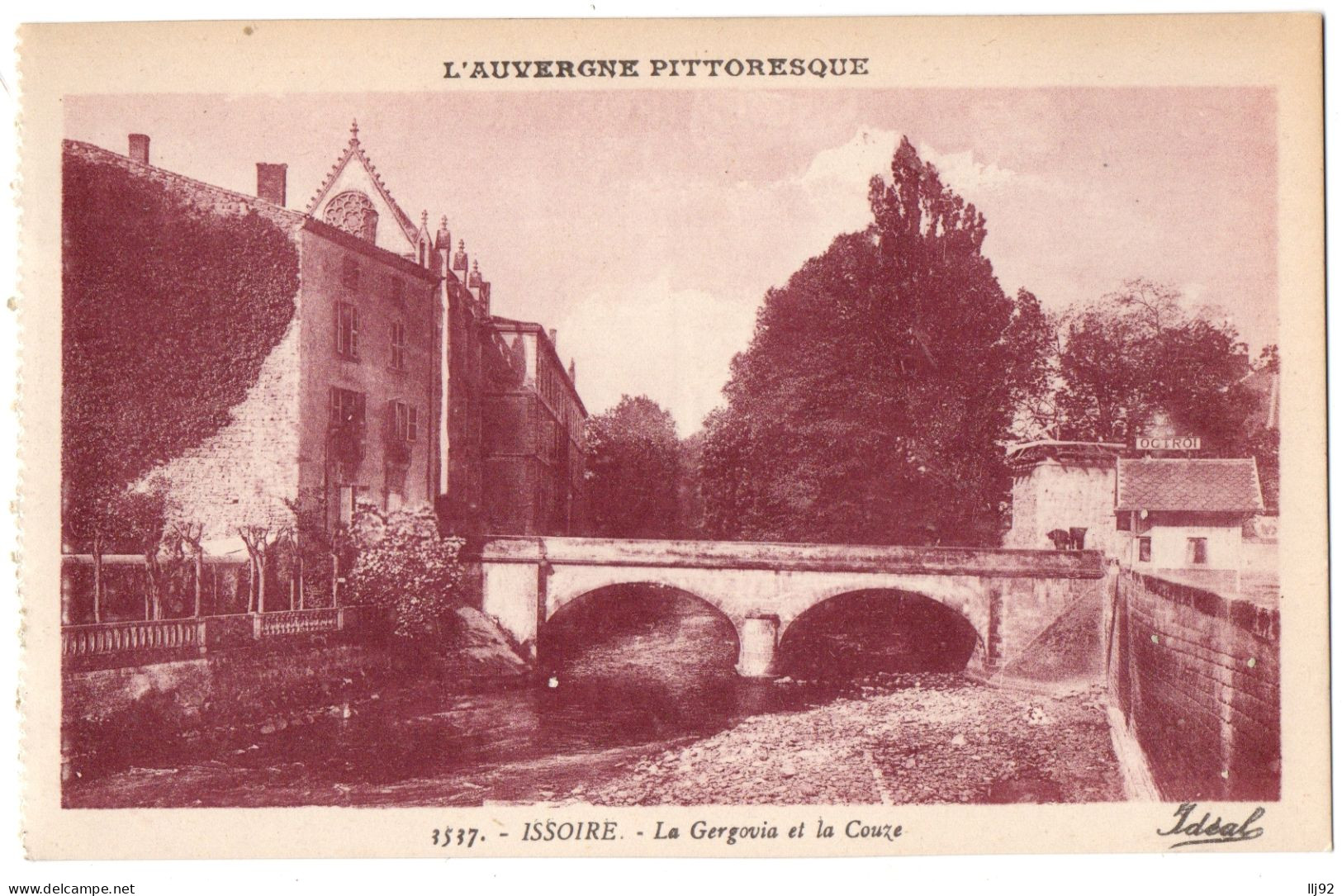CPA 63 - ISSOIRE (Puy De Dôme) - 3537. La Gergovia Et La Couze - Issoire