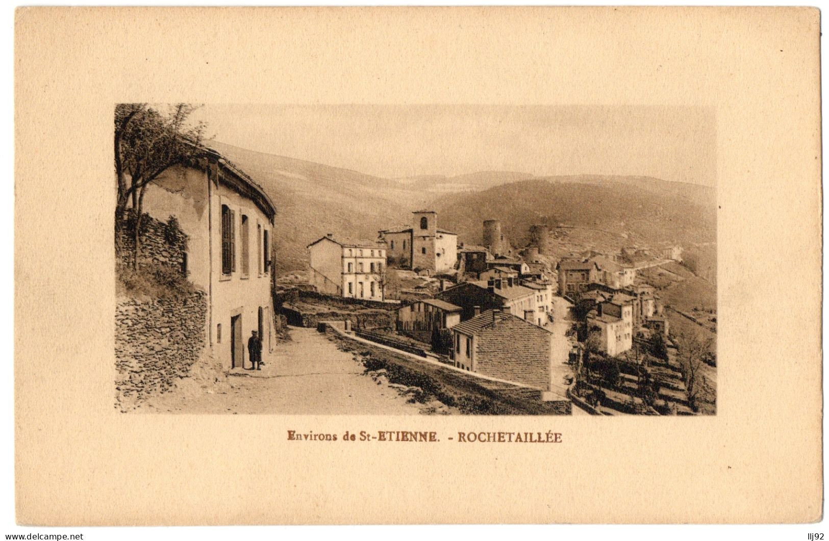 CPA 42 - ROCHETAILLEE (Loire) - Environs De St-Etienne - Rochetaillee