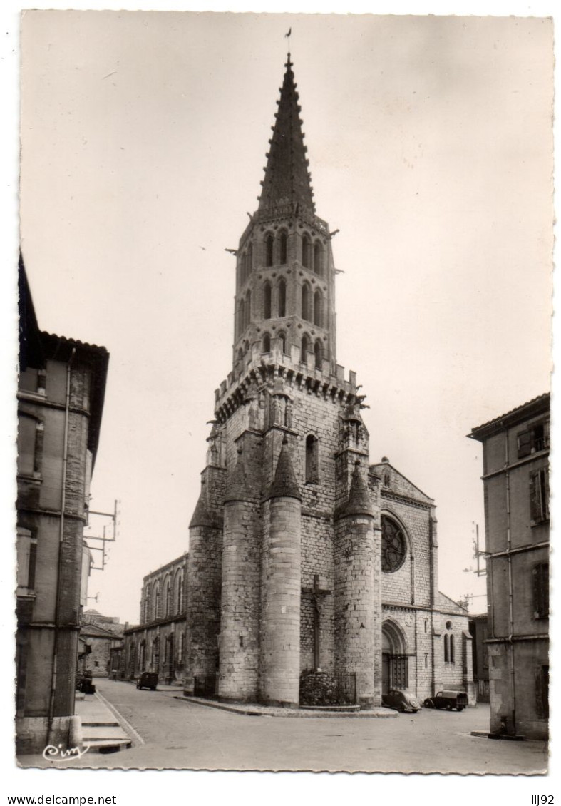 CPSM GF 82 - CAUSSADE (Tarn Et Garonne) - 36. Eglise Notre Dame (XIIIe S.) - Caussade