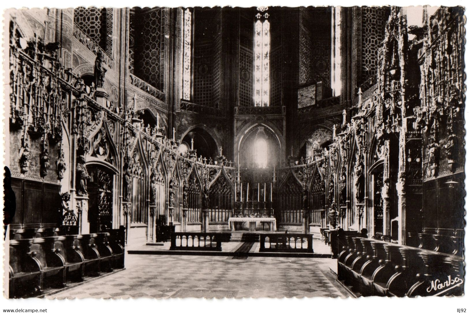 CPSM PF 81 - ALBI (Tarn) - 1 N. Le Maître-Autel Et Le Grand Choeur De La Basilique - Albi