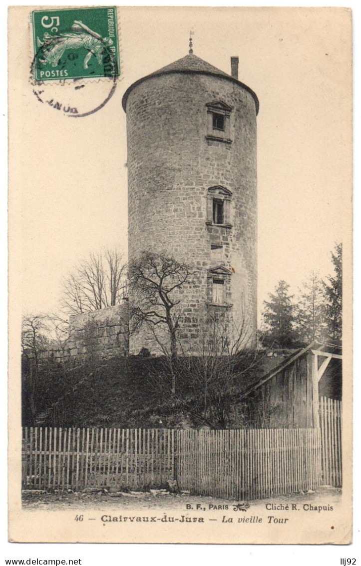 CPA 39 - CLAIRVAUX (Jura) - 46. La Vieille Tour - Clairvaux Les Lacs