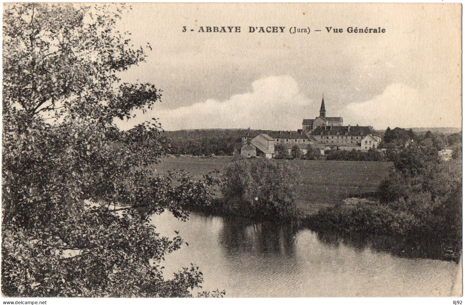 CPA 39 - ABBAYE D'ACEY (Jura) - 3. Vue Générale - Autres & Non Classés