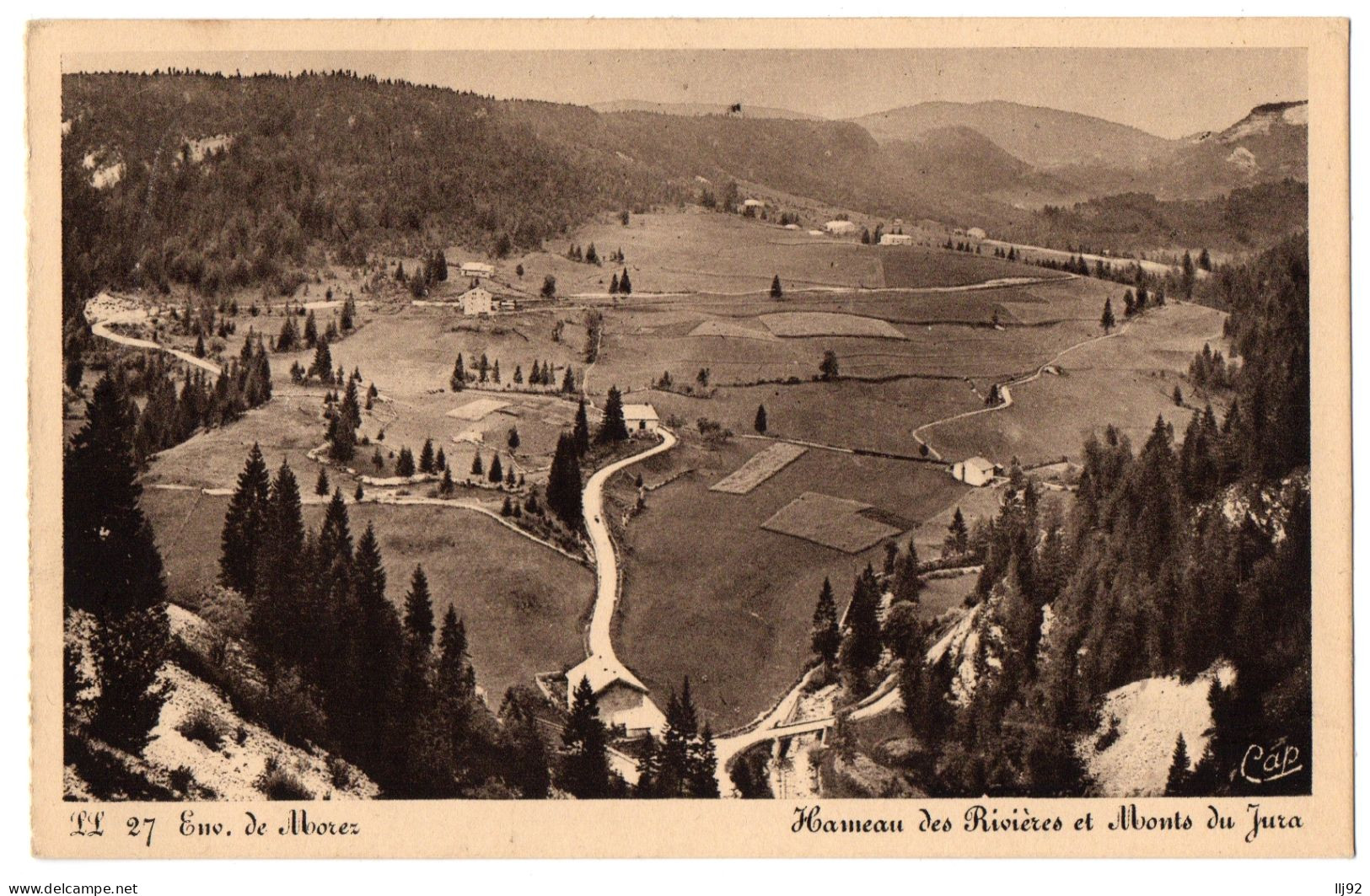 CPA 39 - Environs De Morez (Jura) - LL 27. Hameau Des Rivières Et Monts Du Jura - Autres & Non Classés