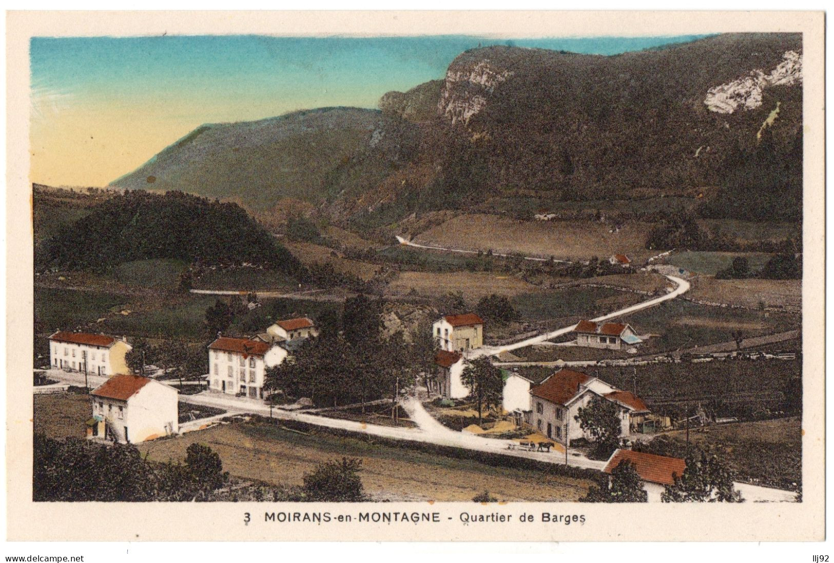 CPA 39 - MOIRANS En Montagne (Jura) - 3. Quartier De Barges - Autres & Non Classés