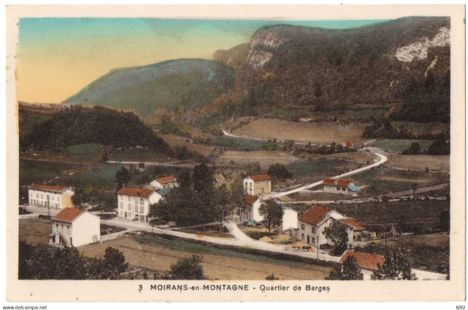 CPA 39 - MOIRANS En Montagne (Jura) - 3. Quartier De Barges - Autres & Non Classés