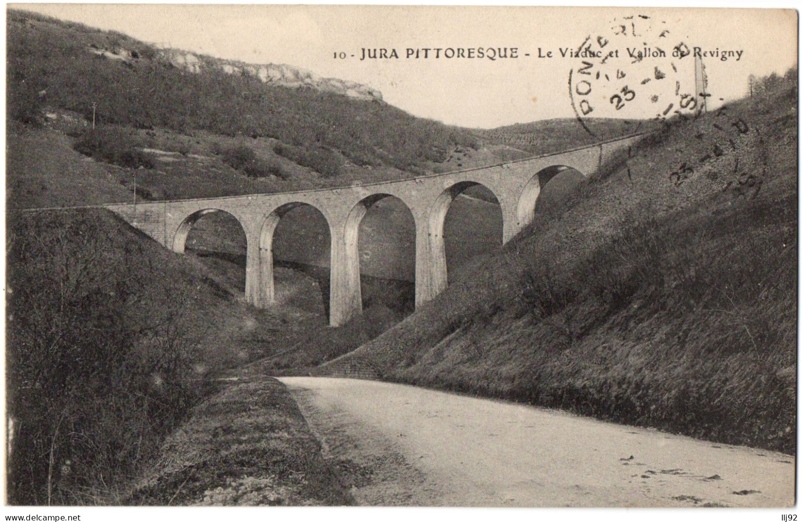 CPA 39 - REVIGNY (Jura) - 10. Le Viaduc Et Vallon De Revigny - Autres & Non Classés