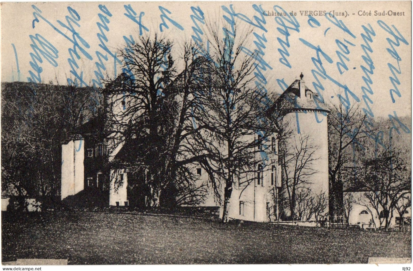 CPA 39 - VERGES (Jura) - Château De VERGES. Côté Sud-Ouest - Autres & Non Classés