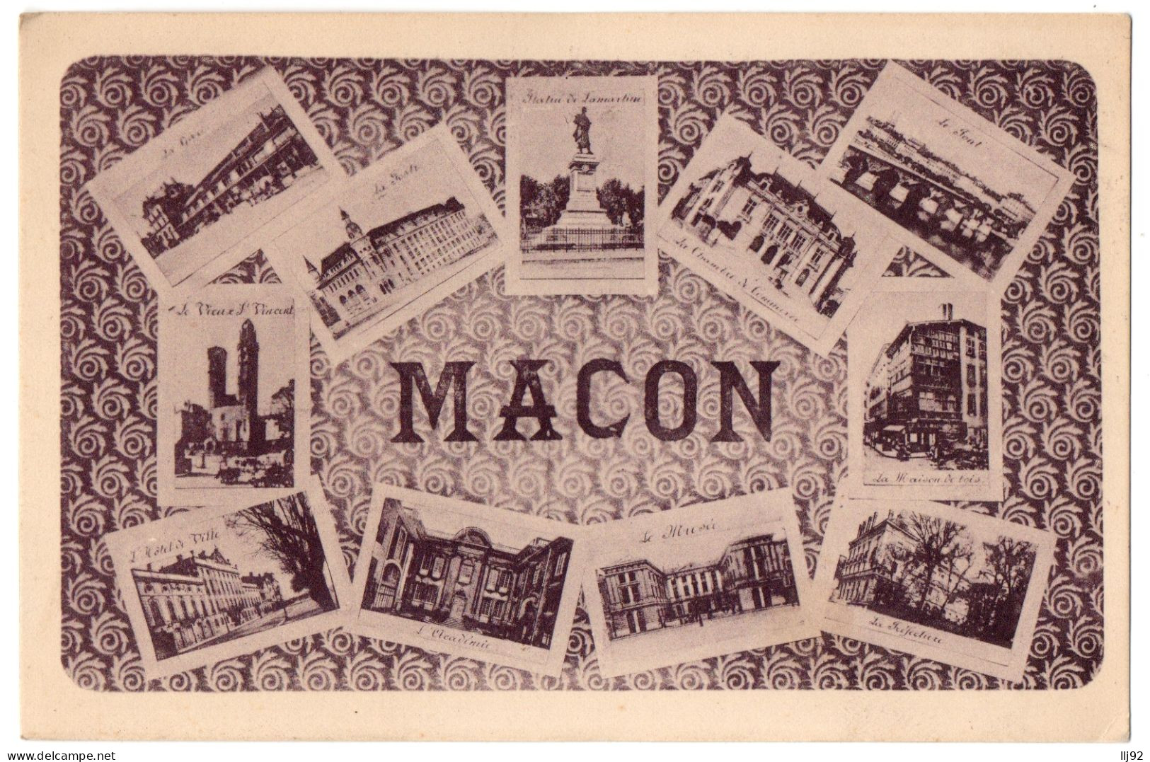 CPA 71 - MACON (Saône Et Loire) - Multivues - Macon