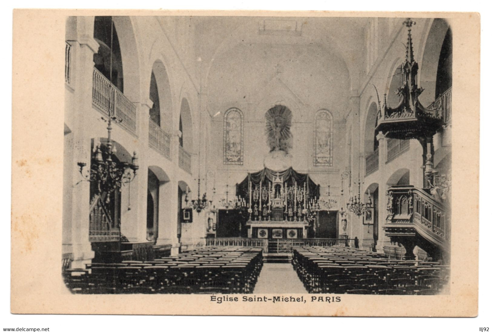 CPA 75 - PARIS - Eglise Saint-Michel - Chiese