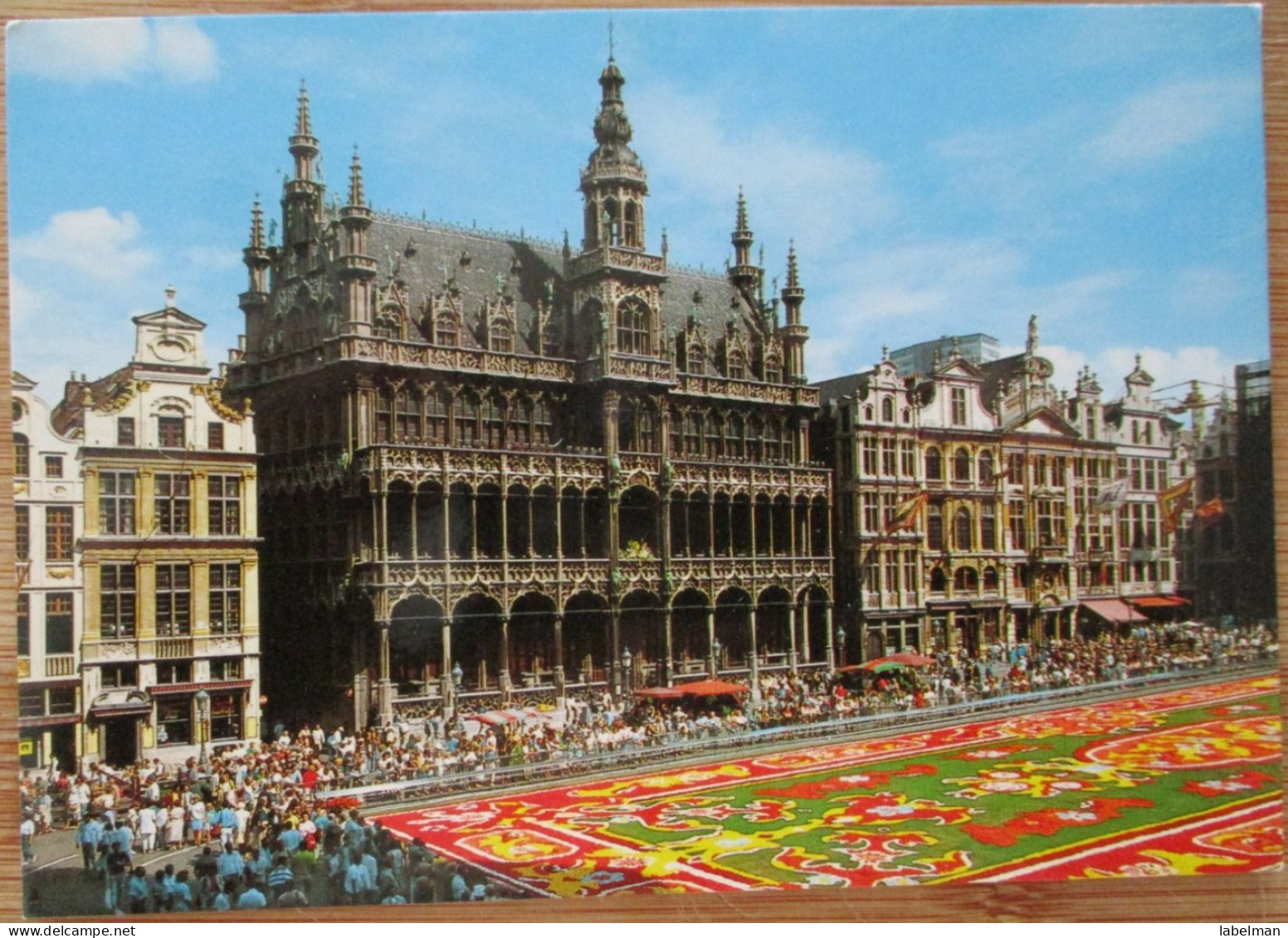 BELGIUM BRUXELLES BRUSSEL LE GRAND PLACE SQUARE KARTE CARD CARTE POSTALE ANSICHTSKARTE POSTKARTE POSTCARD CARTOLINA - Brussels By Night