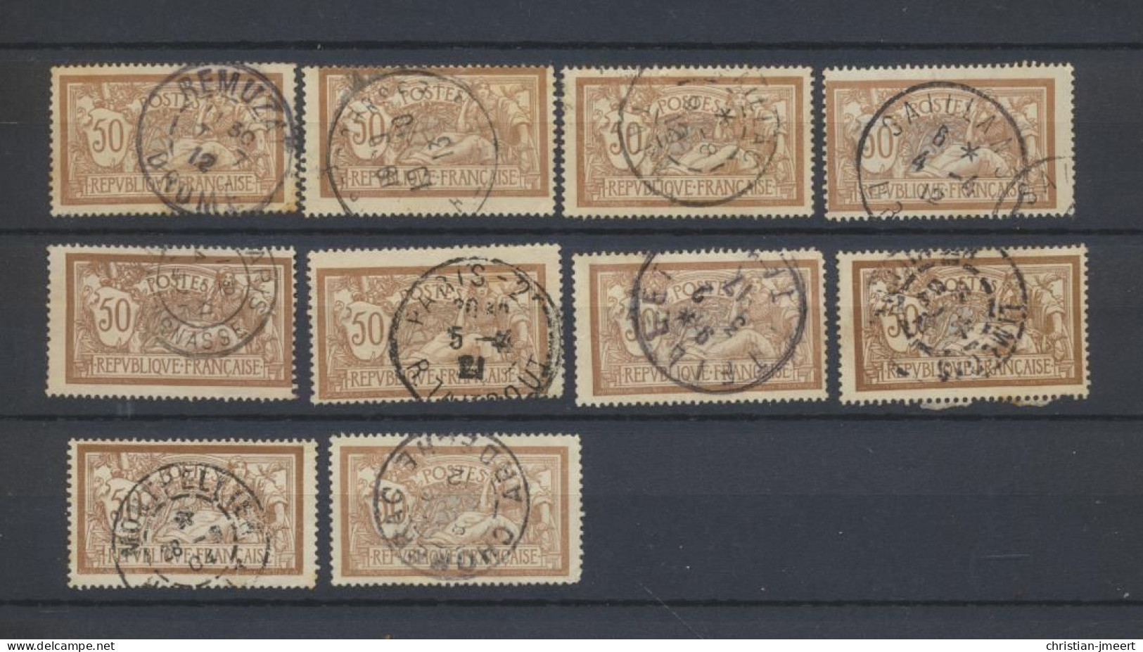 France  Merson 42 Timbres - 1900-27 Merson