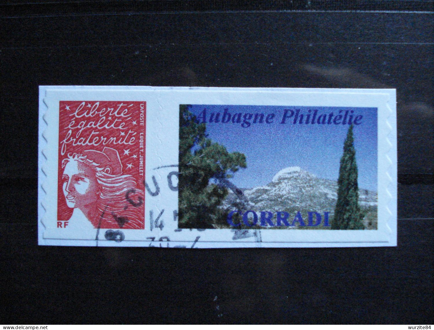 3729A TVP Rouge Grande Vignette De 2004 Oblitéré Avec Cachet Rond ****** - Used Stamps