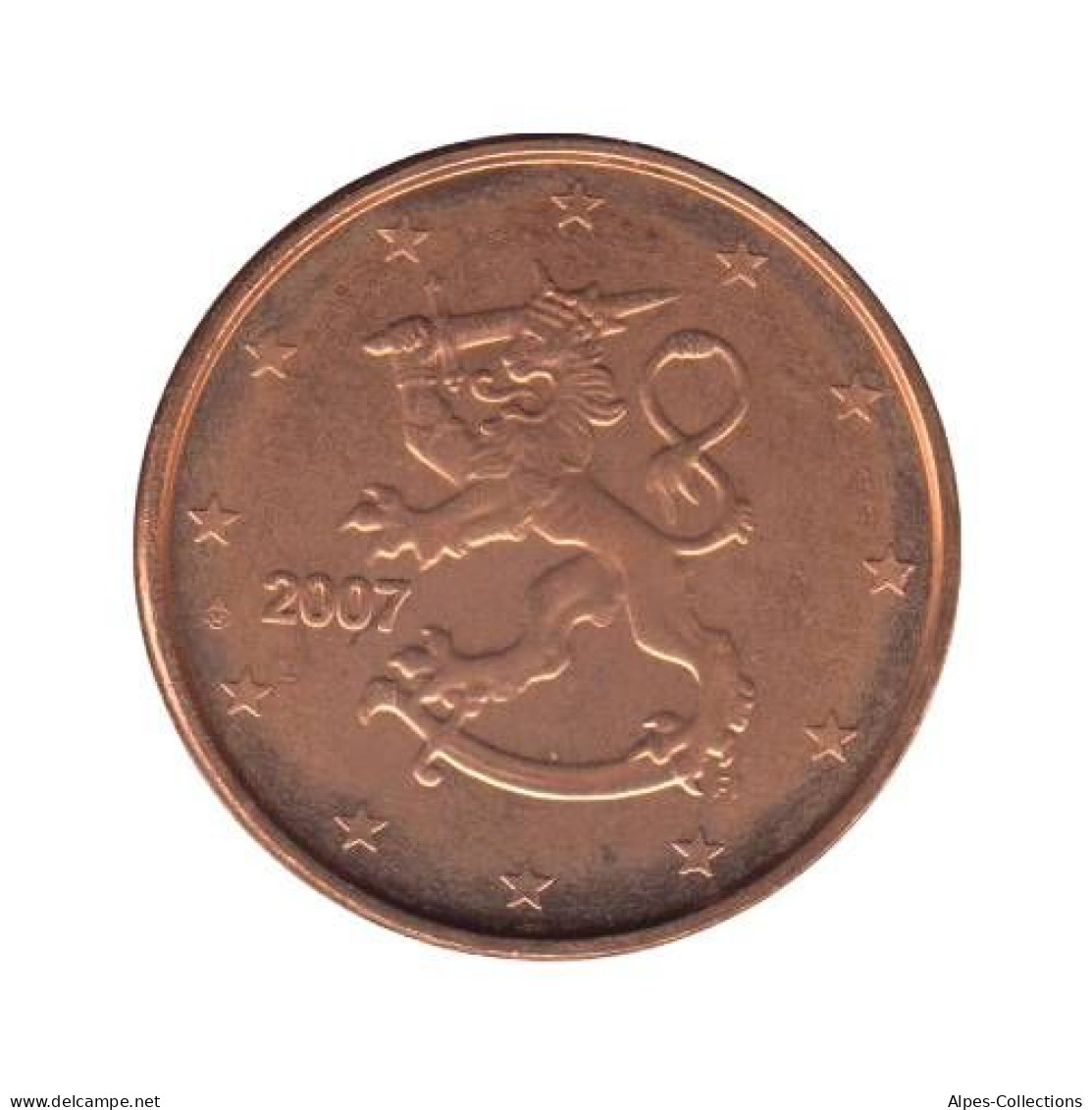 FI00107.1 - FINLANDE - 1 Cent - 2007 - Finlande