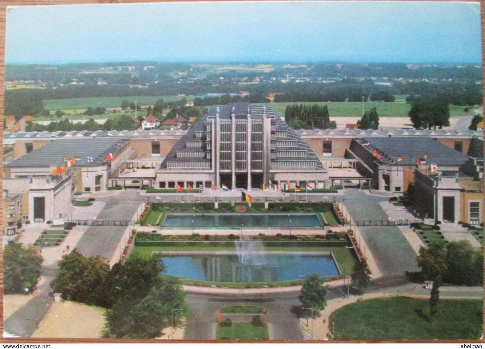 BELGIUM BRUXELLES BRUSSEL EXPO GARDENS KARTE CARD CARTE POSTALE ANSICHTSKARTE POSTKARTE POSTCARD CARTOLINA - Brüssel Bei Nacht