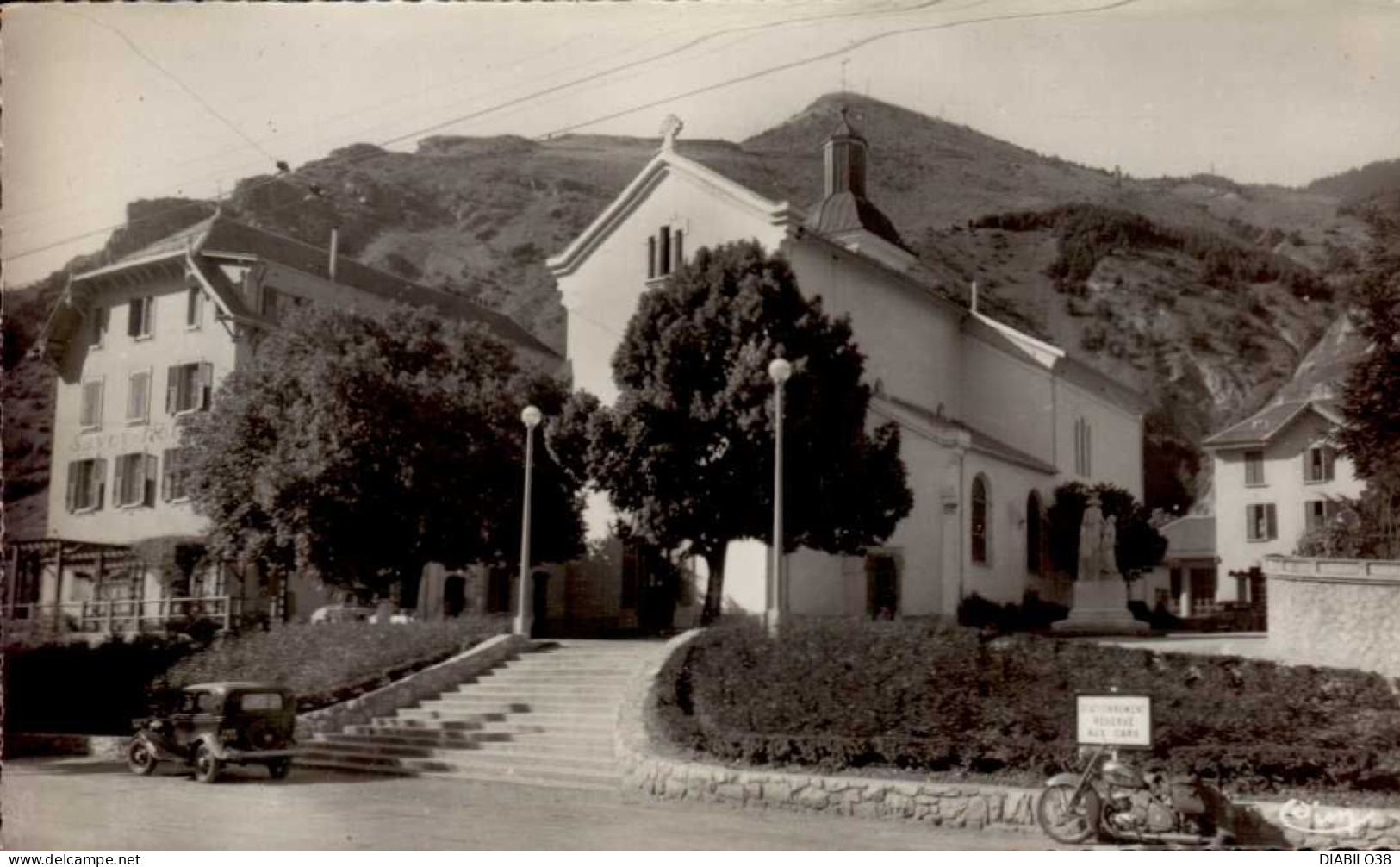 BRIDES-LES-BAINS  ( SAVOIE )   LOT DE 6 CARTES .HOTEL DE LA VANOISE.VUE PANORAMIQUE.ROYAL HOTEL .PLACE CENTRALE  . . . - Brides Les Bains