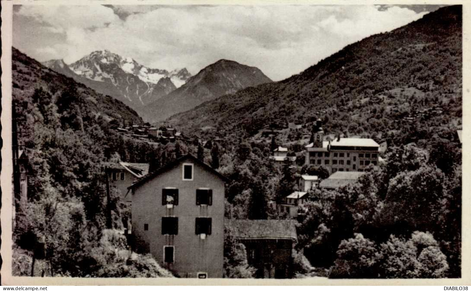 BRIDES-LES-BAINS  ( SAVOIE )   LOT DE 6 CARTES .HOTEL DE LA VANOISE.VUE PANORAMIQUE.ROYAL HOTEL .PLACE CENTRALE  . . . - Brides Les Bains