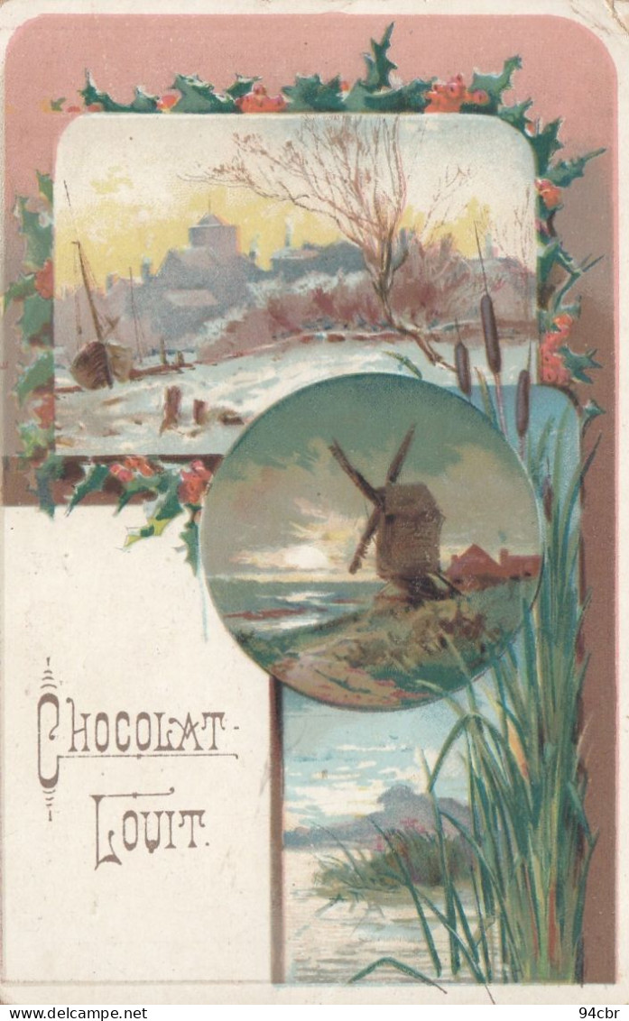 CHROMO IMAGE ( 8x12))    Chocolat LOUIS - Louit