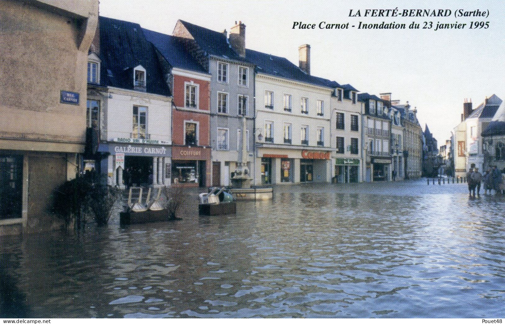 72 - LA FERTE BERNARD - Inondation 1995 - La Ferte Bernard