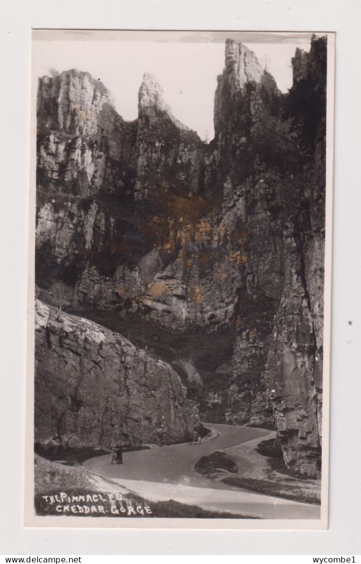 ENGLAND -  Cheddar Gorge The Pinnacles Unused Vintage Postcard As Scans - Cheddar