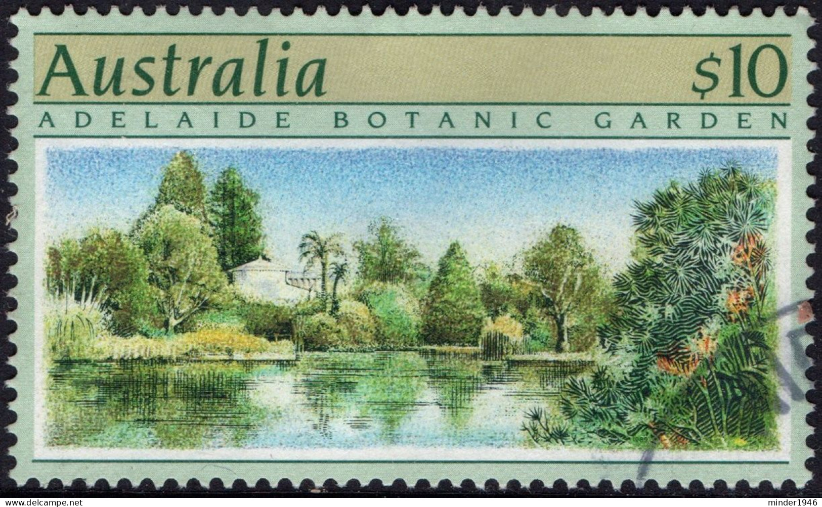 AUSTRALIA 1989 $10 Multicoloured, Adelaide Botanic Garden SG1201 FU - Gebruikt