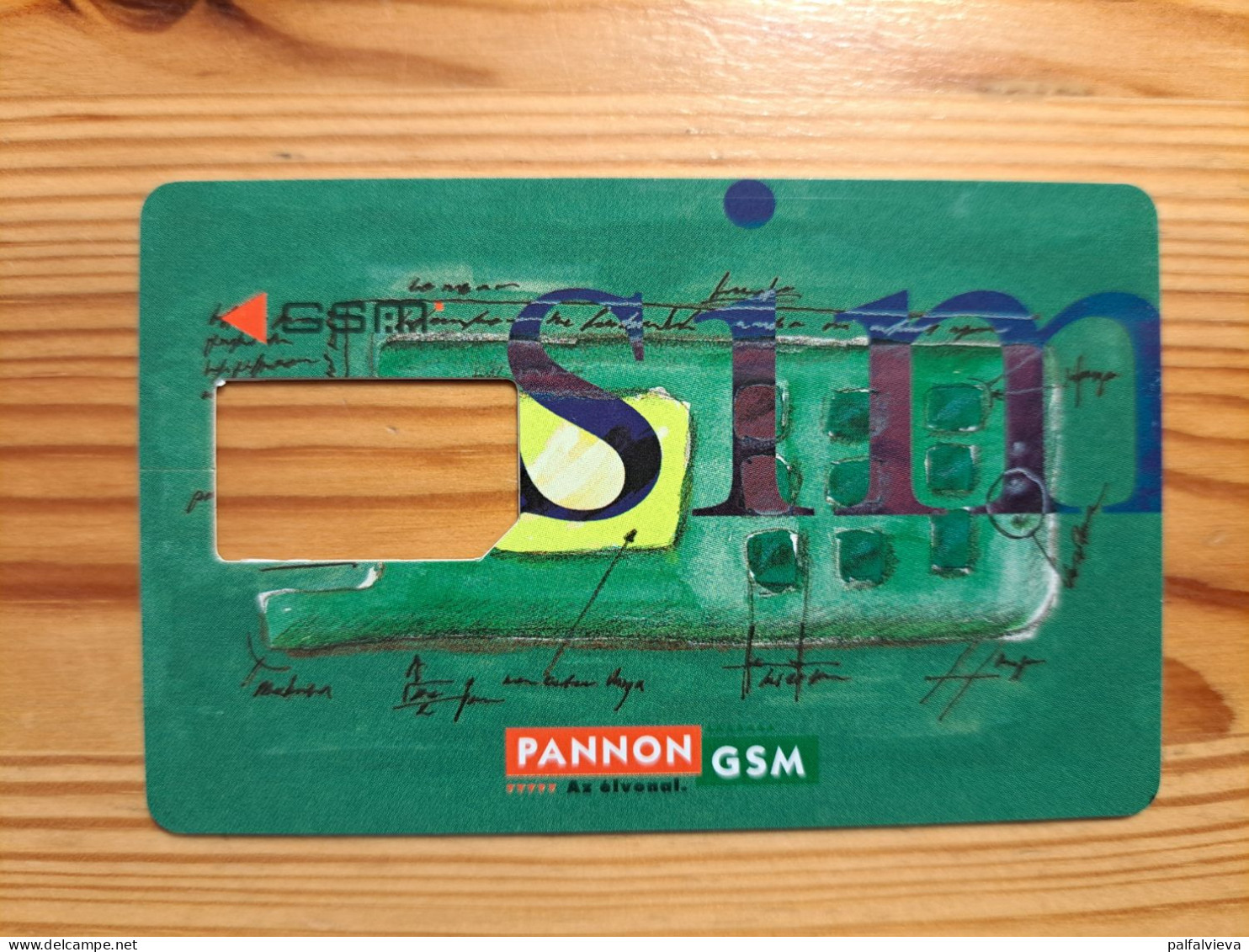 GSM SIM Phonecard Hungary, Pannon - Without Chip - Hungary