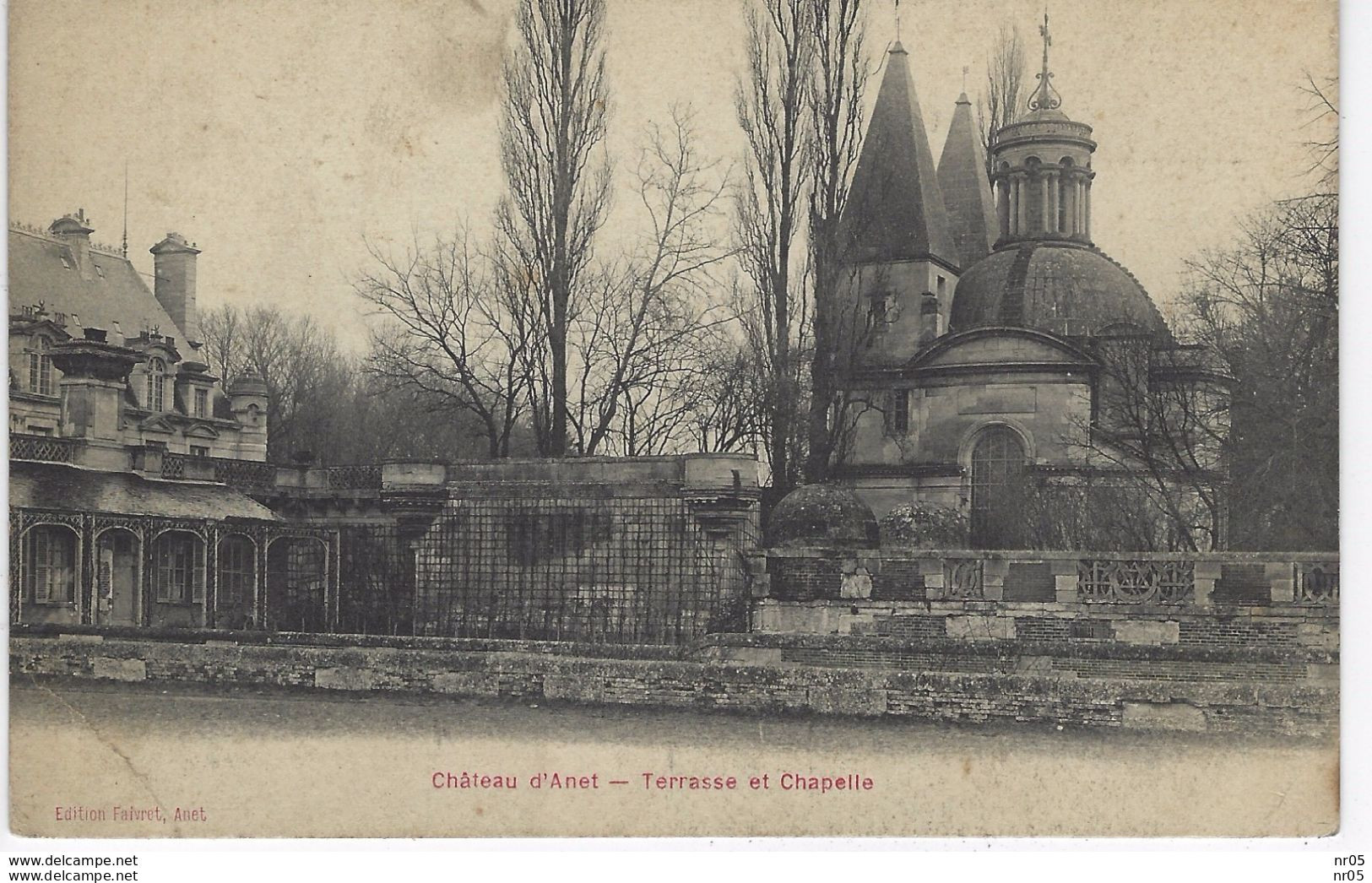 28  -  Chateau D'ANET - Terrasse Et Chapelle    ( Eure Et Loir ) - Anet