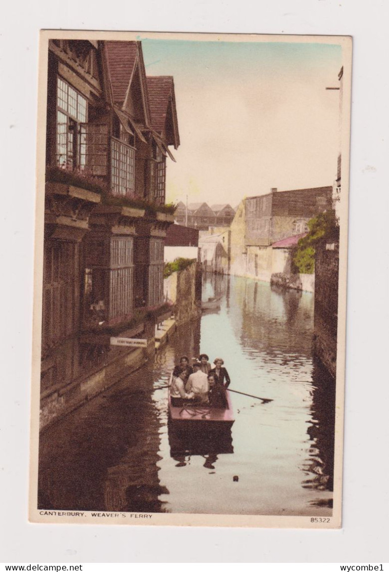 ENGLAND -  Canterbury Weavers Ferry  Unused Vintage Postcard As Scans - Canterbury