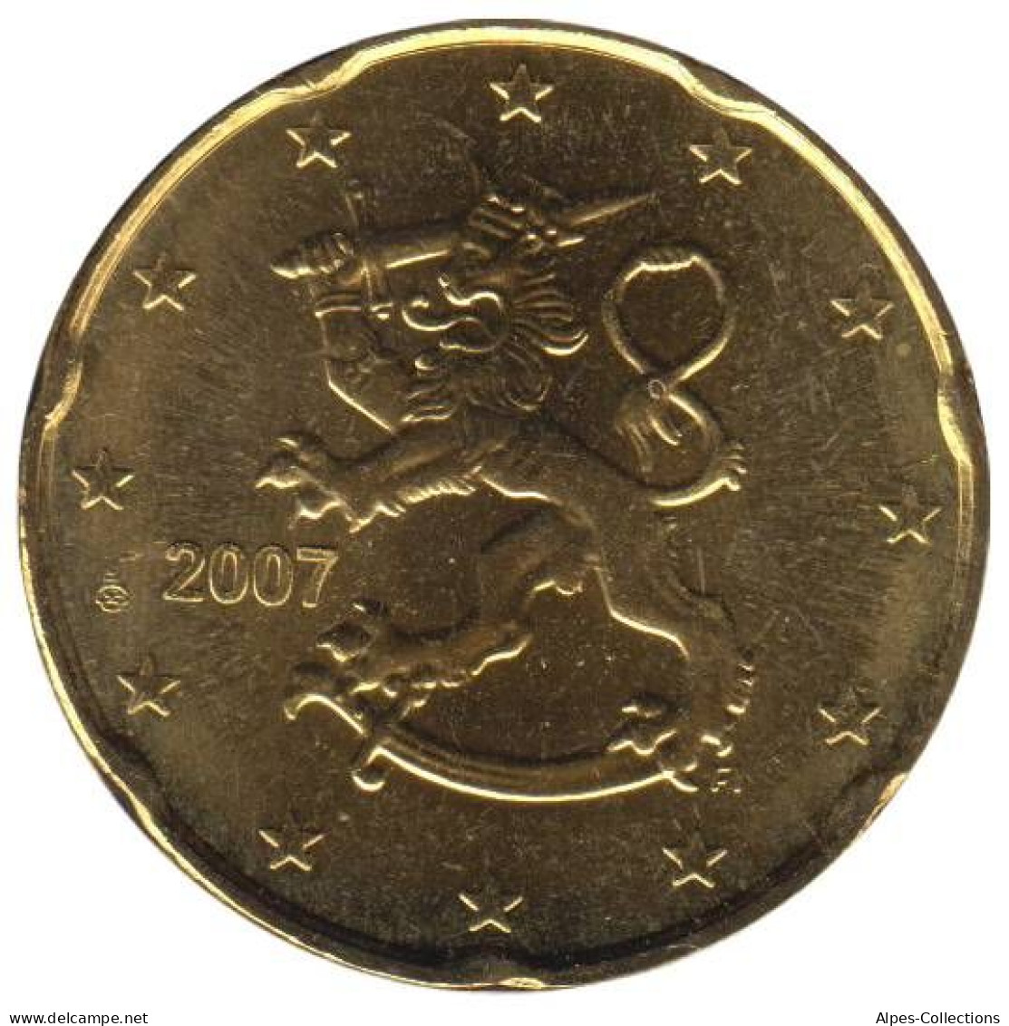 FI02007.1 - FINLANDE - 20 Cents - 2007 - Finlande