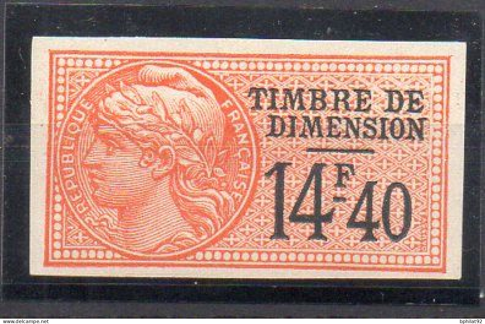 !!! FISCAL, DIMENSION N°104 NEUF** SIGNE CALVES - Stamps