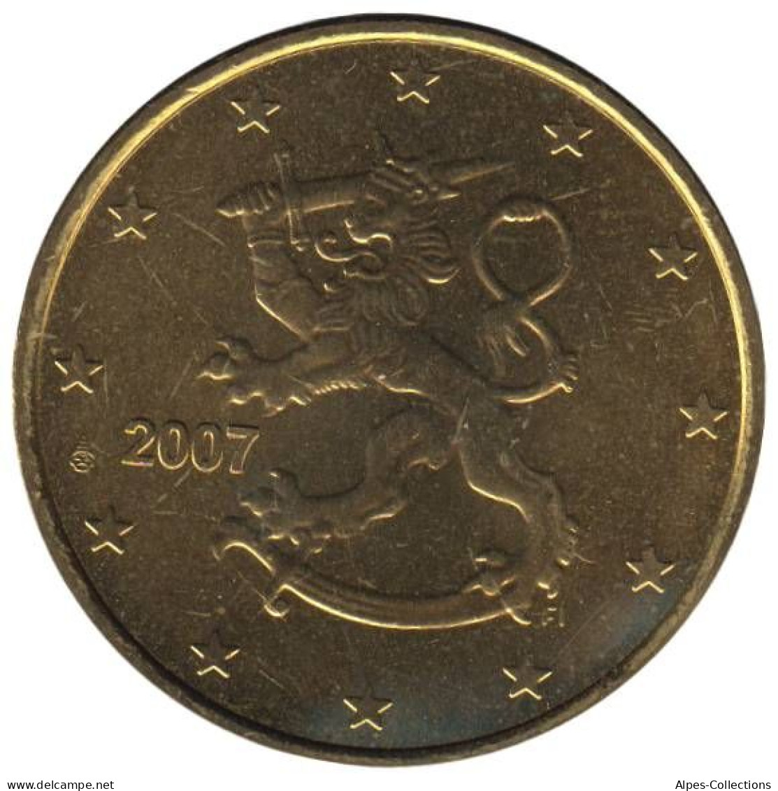 FI05007.1 - FINLANDE - 50 Cents - 2007 - Finlandía