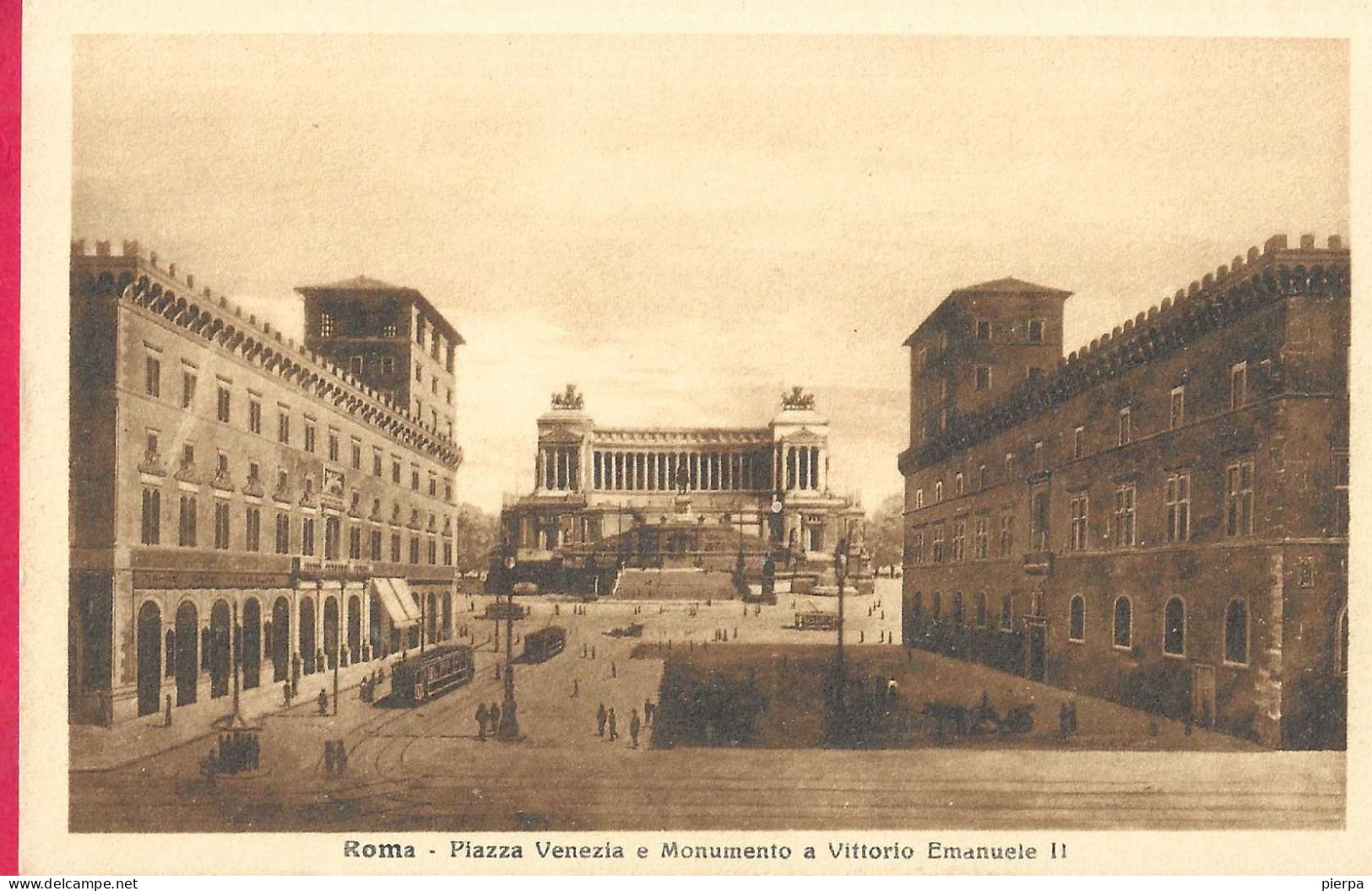 ROMA - PIAZZA VENEZIA  - FORMATO PICCOLO - EDIZ. ORIGINALE STA - NUOVA - Orte & Plätze