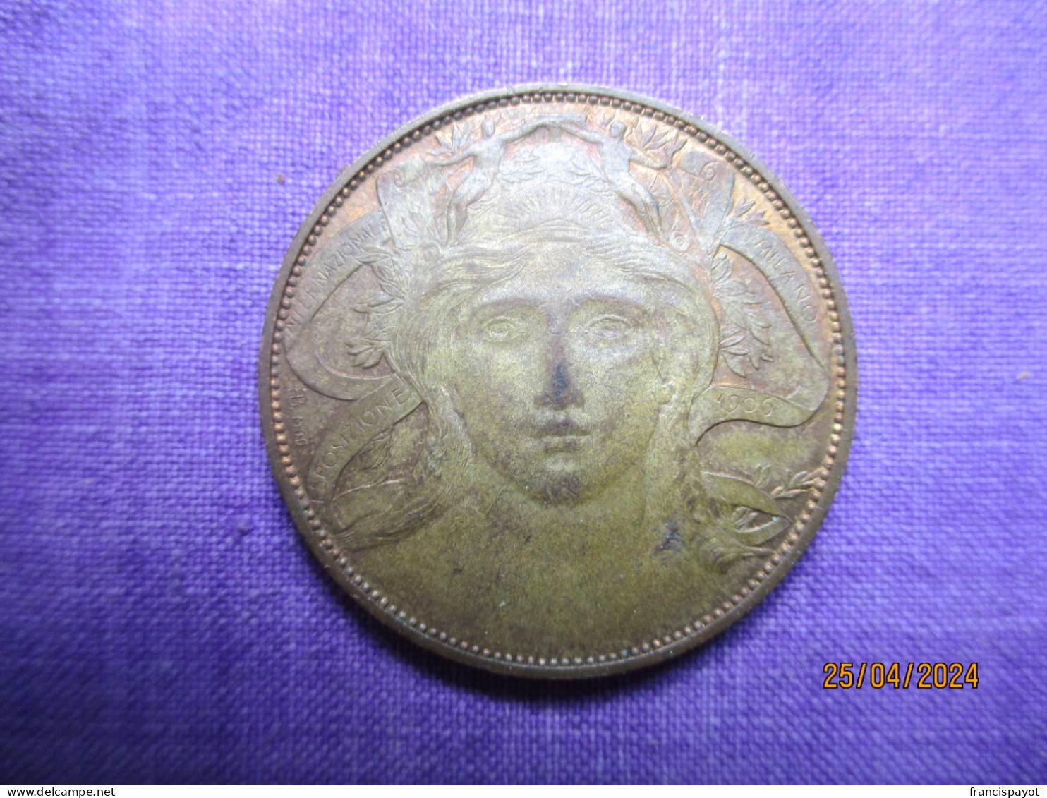 Italy: Gettone 20 Centesimi 1906 - Expo Milano - 1900-1946 : Vittorio Emanuele III & Umberto II