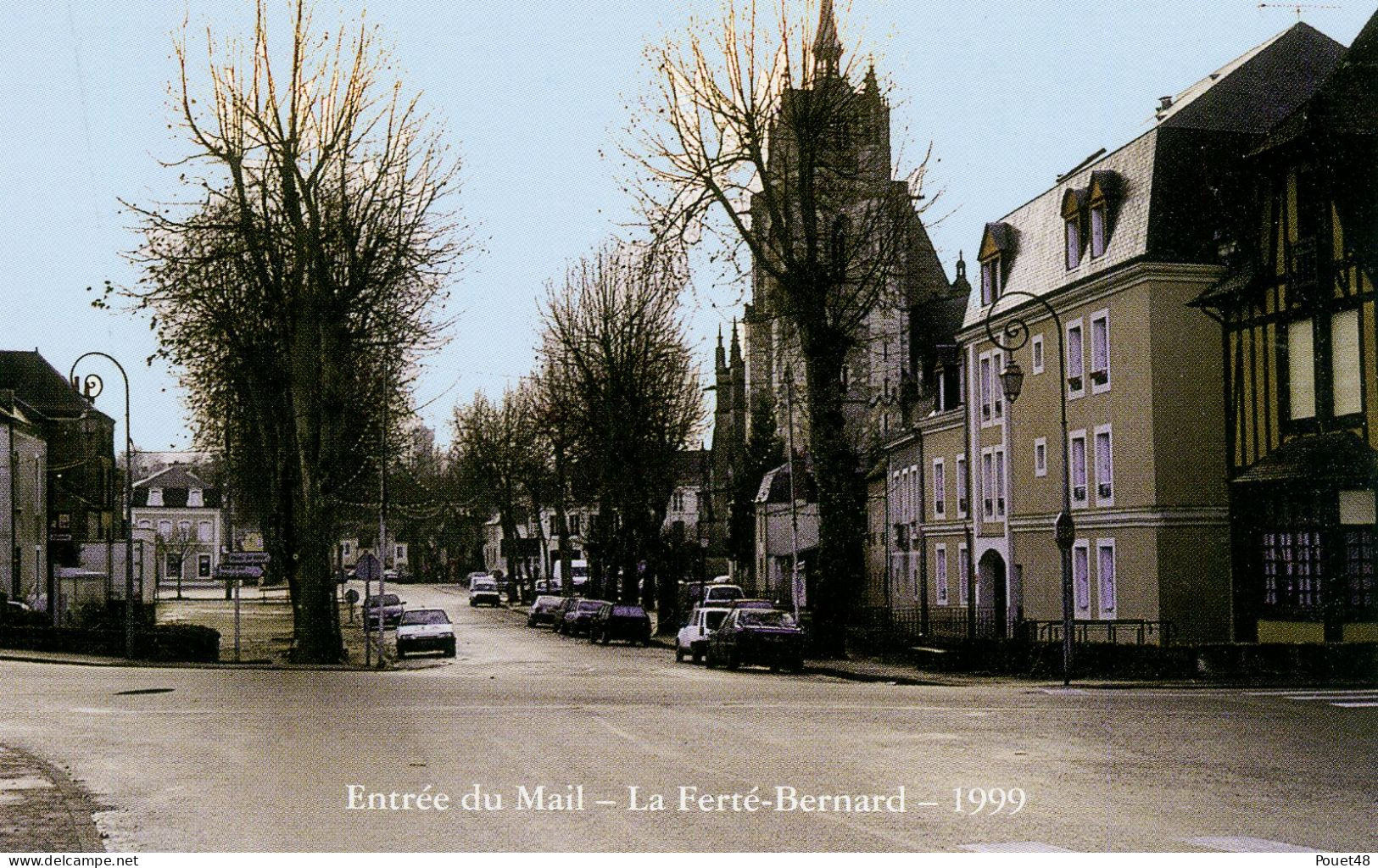 72 - LA FERTE BERNARD - Rue Denfert Rochereau: 1999 - Bâtiment Disparu - La Ferte Bernard
