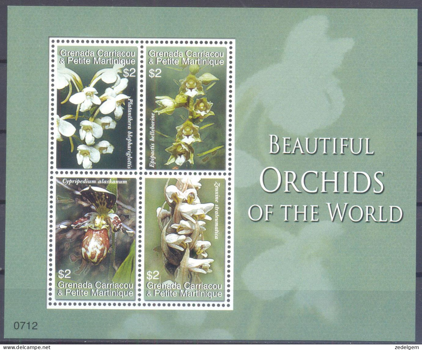 GRENADA CARRIACOU     ( ORC089) XC - Orchids