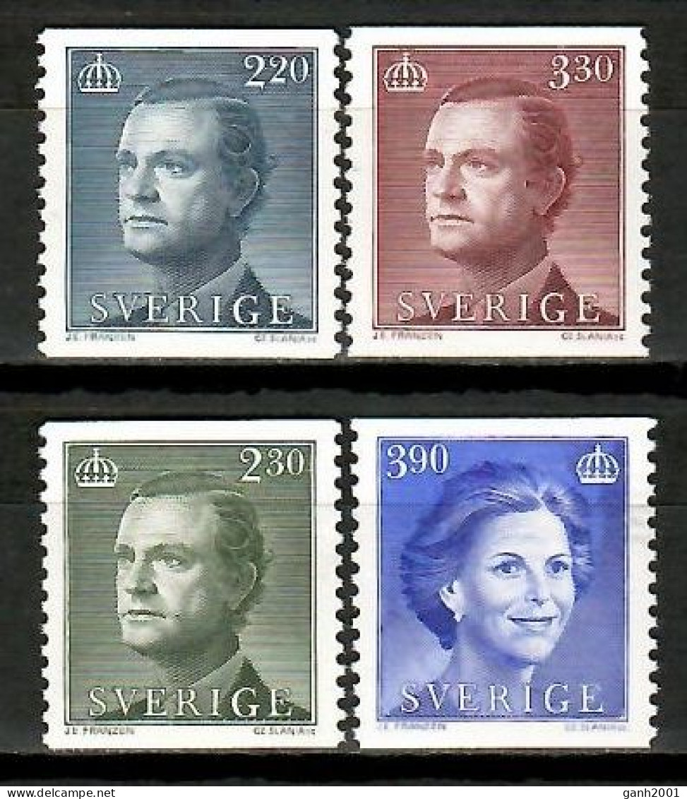 Sweden 1988-1989 Suecia / King Carl XVI Gustaf And Silvia Sommerlath Definitives MNH Rey Carlos Gustavo XVI / Km13 18-41 - Royalties, Royals