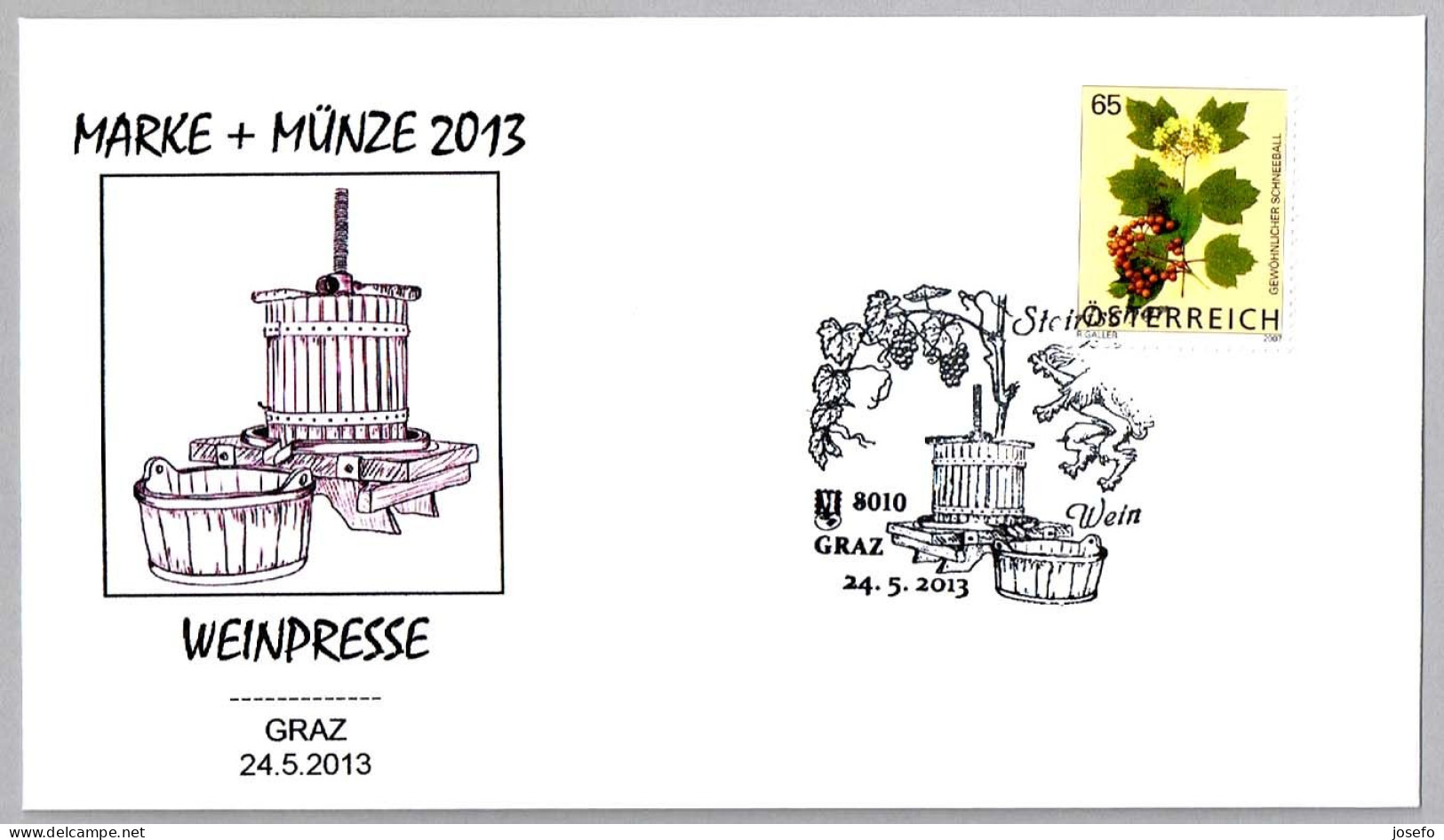 PRENSA DE VINO - WINE PRESS - WEINPRESSE. Graz 2013 - Wein & Alkohol