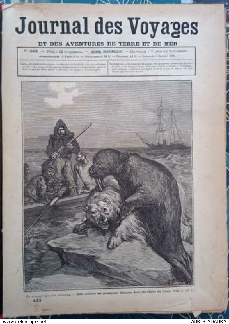 Journal Des Voyages N°443 à 494 : Janvier à Décembre 1886 - Toerisme