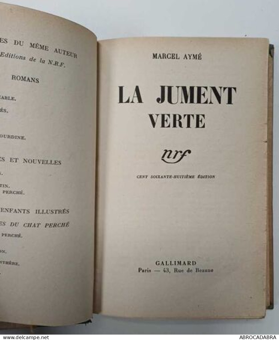 LA Jument Verte - Other & Unclassified