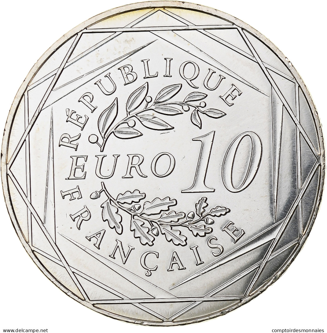 France, 10 Euro, Auguste Rodin, 2017, Monnaie De Paris, Argent, SPL - Francia