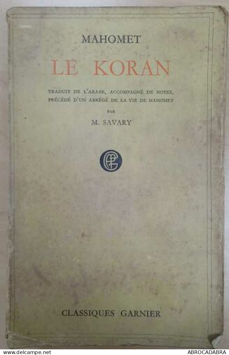 Mahomet Le Koran - Religión
